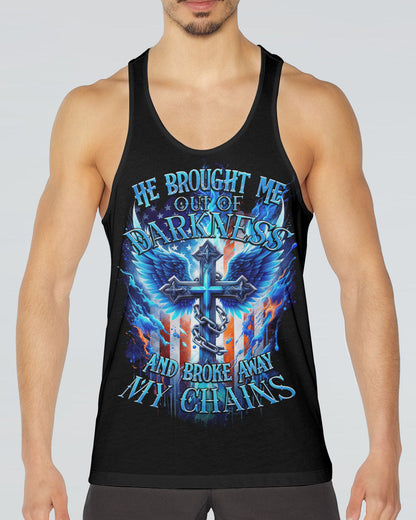 He Brought Me Out Of Darkness Men's All Over Print Shirt - Tytd0211231