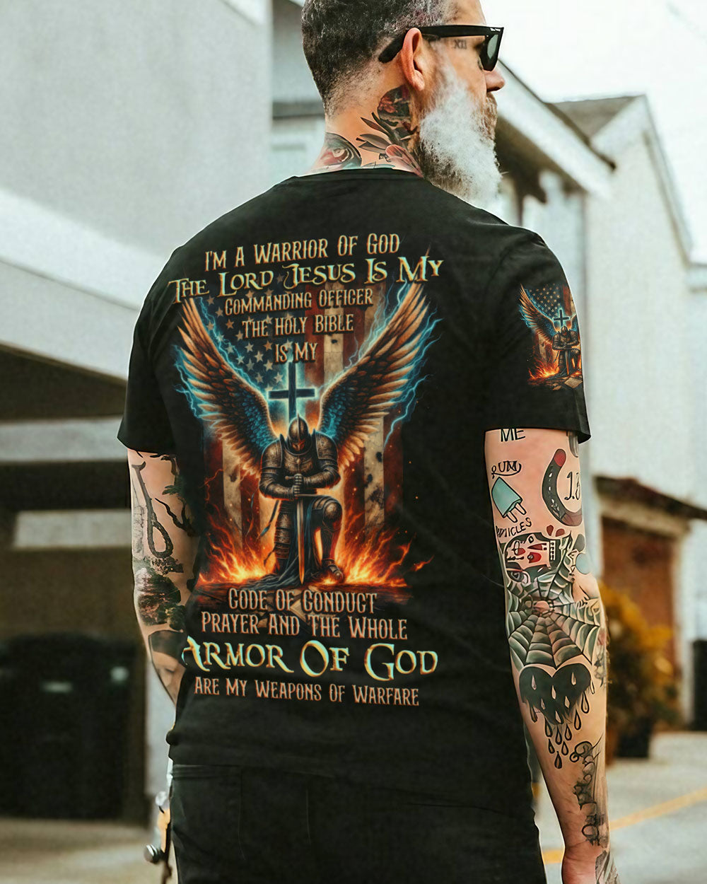 I'm A Warrior Of God Men's All Over Print Shirt - Tytd0411232