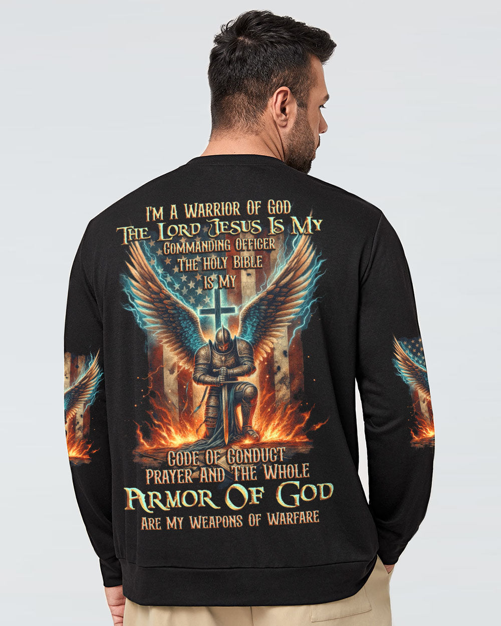 I'm A Warrior Of God Men's All Over Print Shirt - Tytd0411232