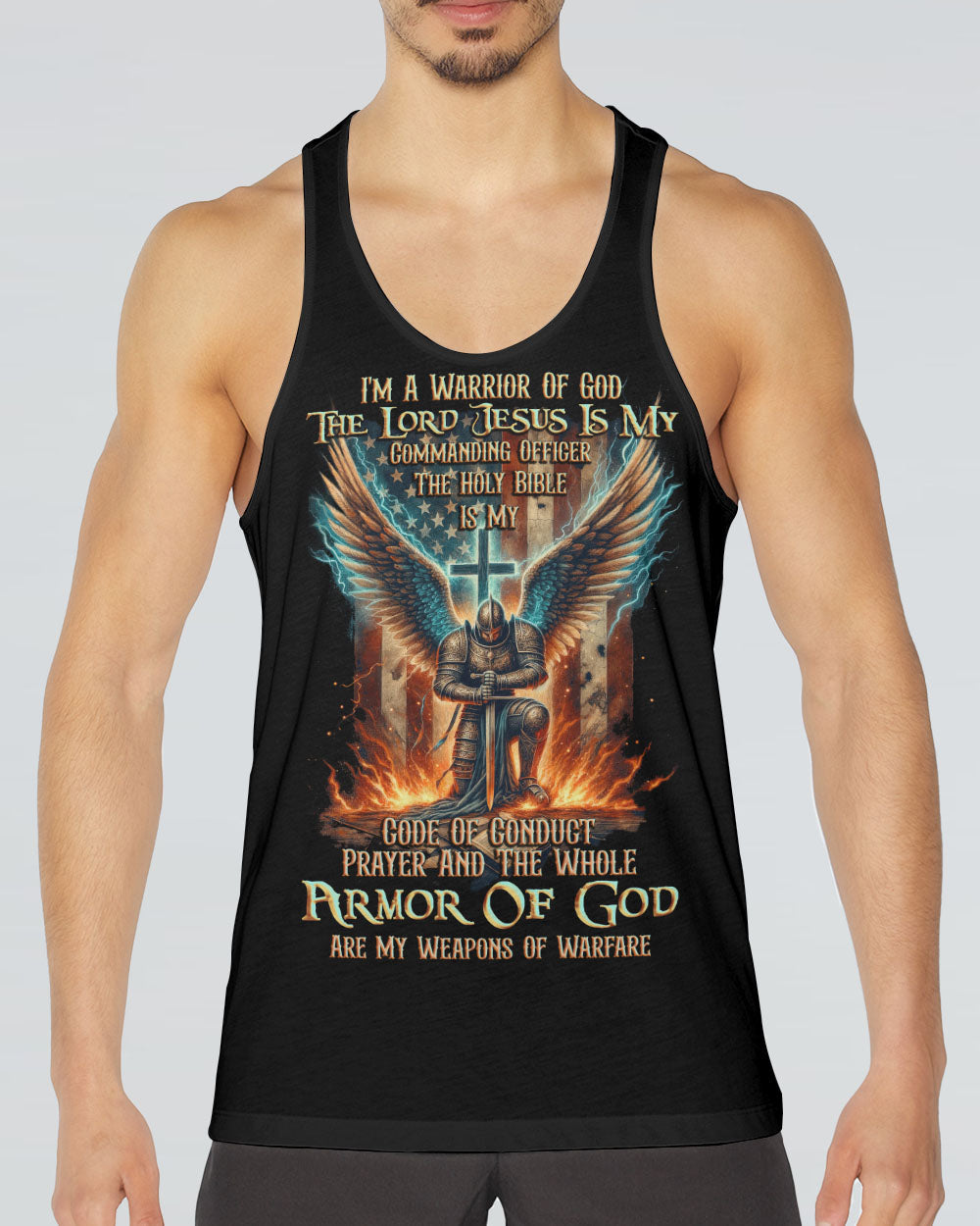 I'm A Warrior Of God Men's All Over Print Shirt - Tytd0411232