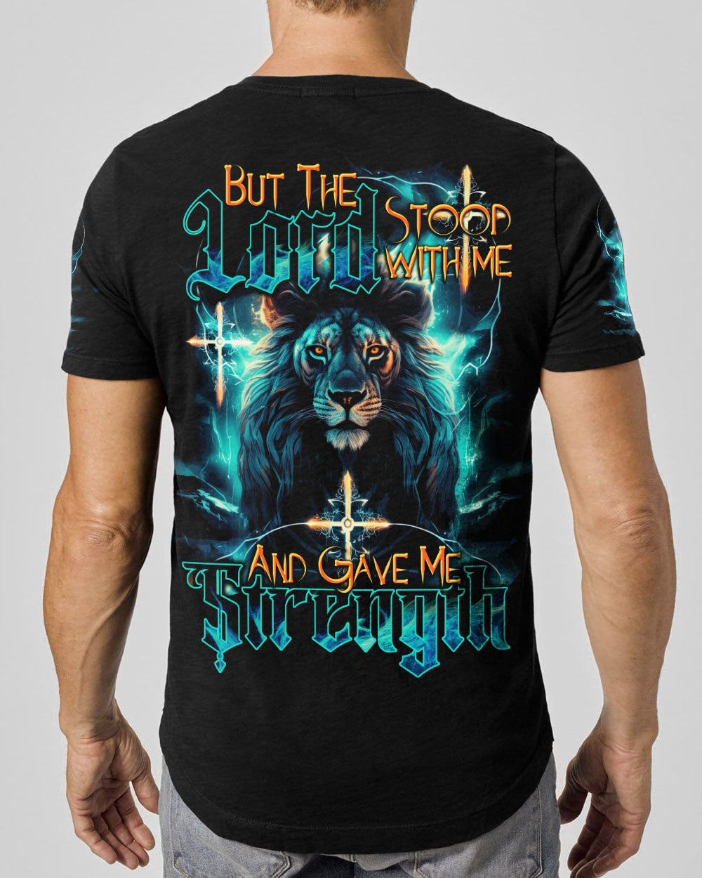 Lord Stood With Me Lion Men's All Over Print Shirt - Tytd0710231