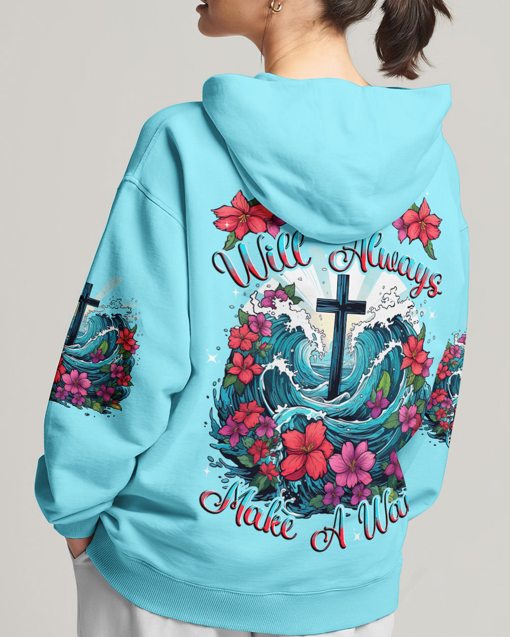 God Will Always Make A Way Women's All Over Print Shirt - Tytd1310231