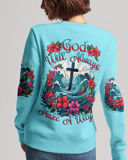 God Will Always Make A Way Women's All Over Print Shirt - Tytd1310231