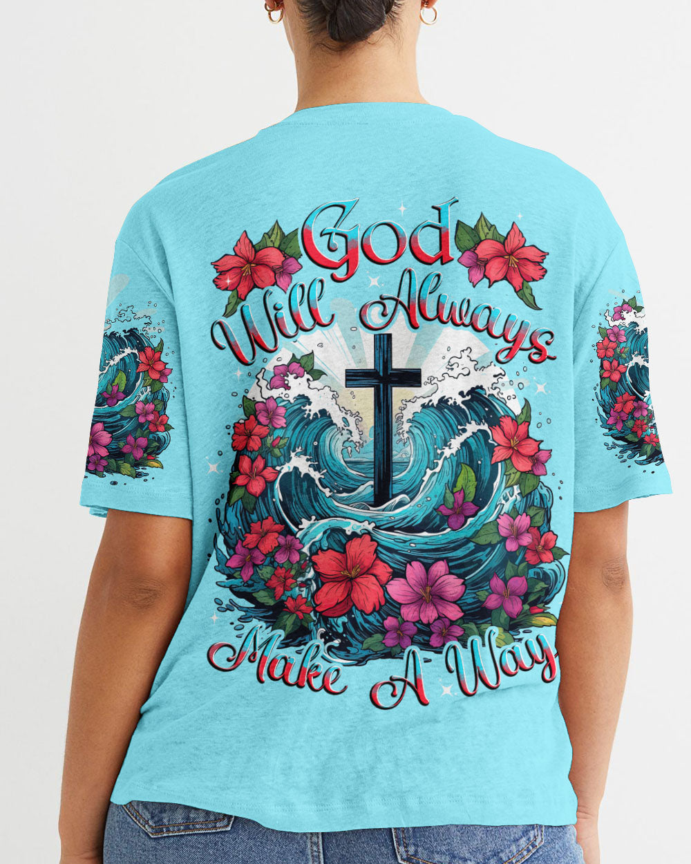 God Will Always Make A Way Women's All Over Print Shirt - Tytd1310231