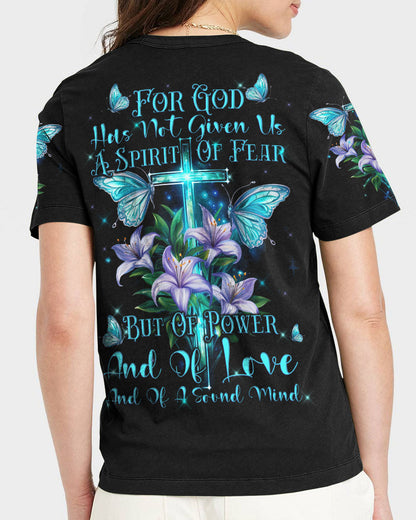 Not A Spirit Of Fear Women's All Over Print Shirt - Tytd1710231