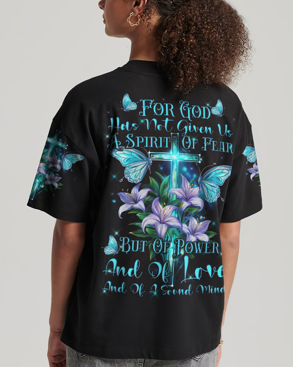 Not A Spirit Of Fear Women's All Over Print Shirt - Tytd1710231