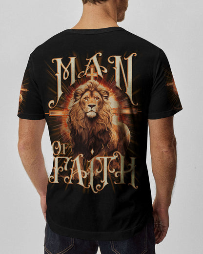 Man Of Faith Men's All Over Print Shirt - Tytd1810231