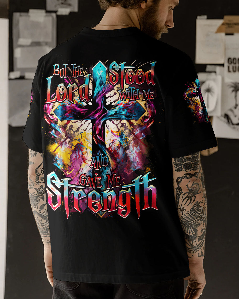 Lord Stood With Me Men's All Over Print Shirt - Tytd2508232