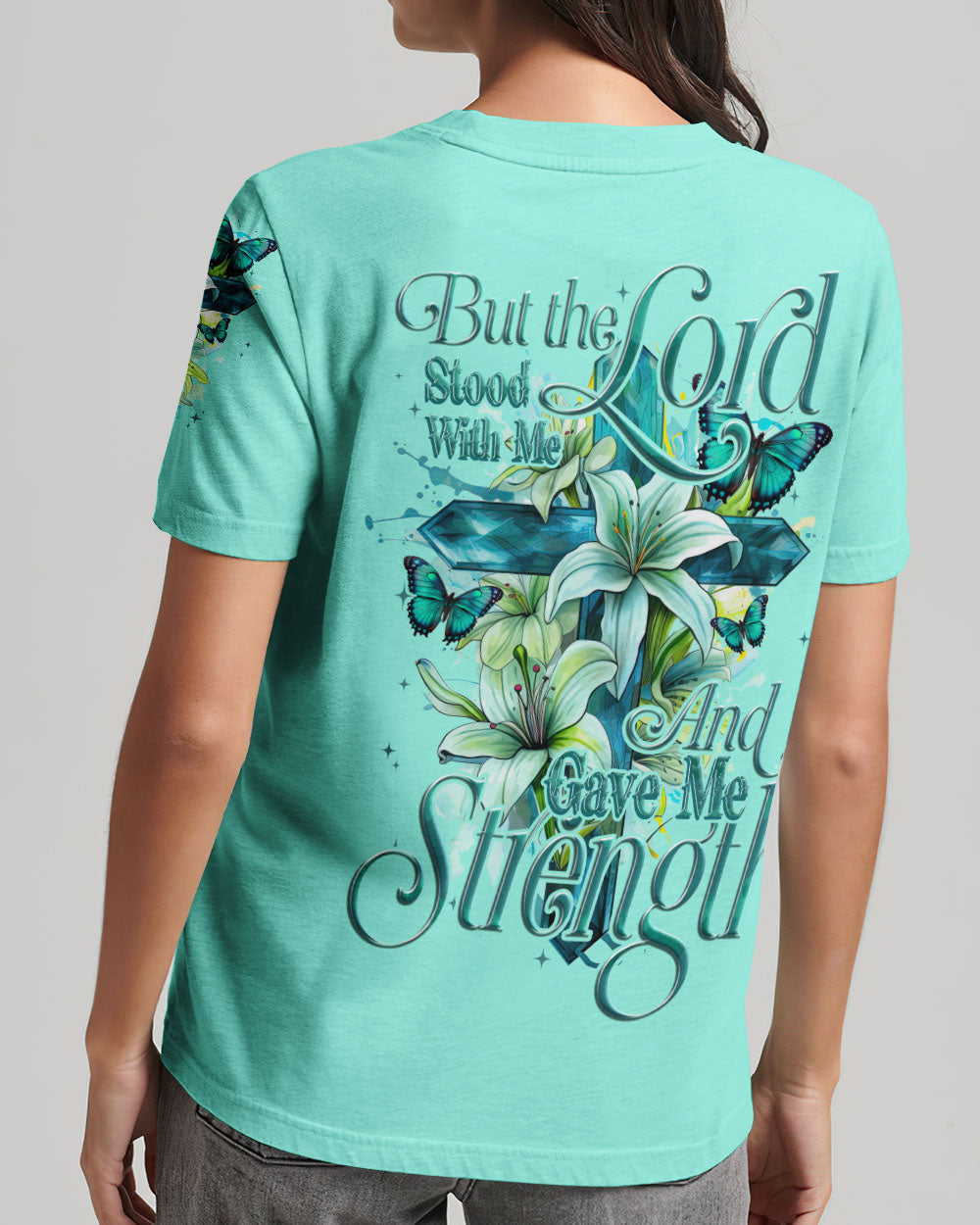 Lord Stood With Me Women's All Over Print Shirt - Tytd2508234