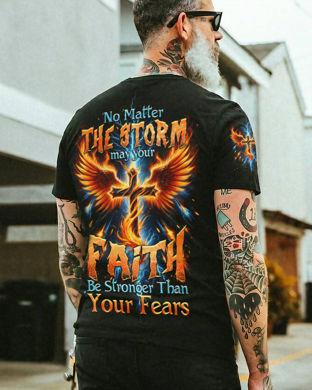 No Matter The Storm Men's All Over Print Shirt - Tytd3110231