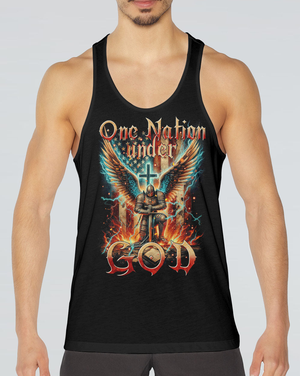 One Nation Under God Men's All Over Print Shirt - Tytm0211234