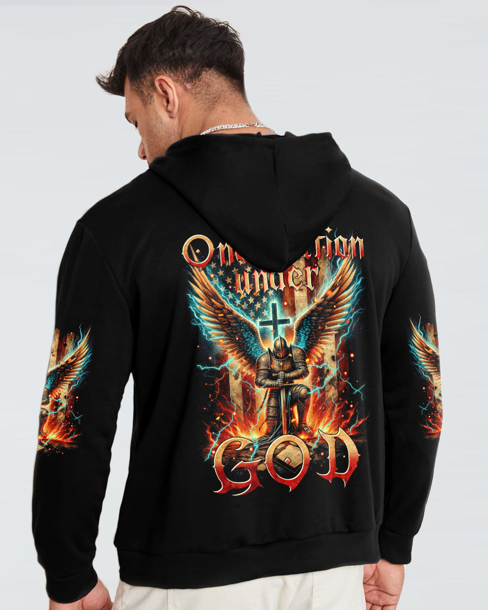 One Nation Under God Men's All Over Print Shirt - Tytm0211234