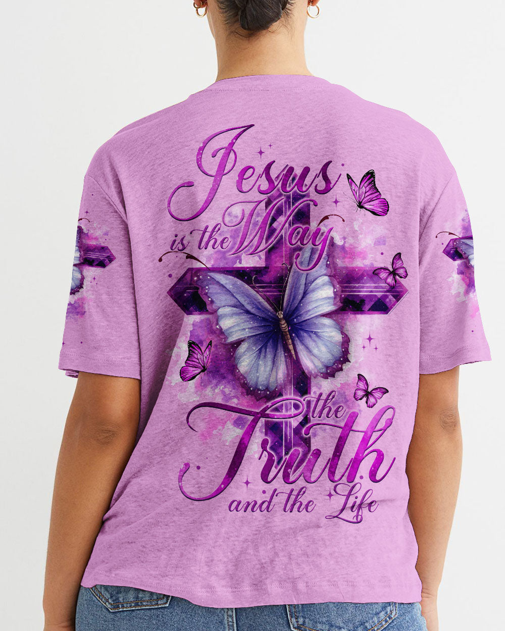 Jesus Is The Life Women's All Over Print Shirt - Tytm0609234