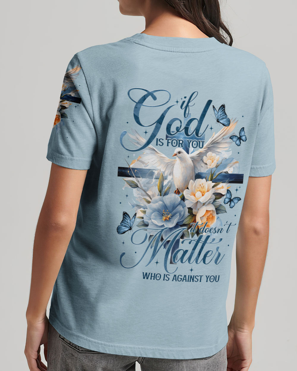 God Is For You Women's All Over Print Shirt - Tytm0709234