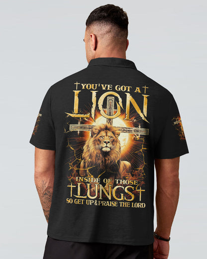 Lion In Lungs Men's All Over Print Shirt - Tytm1210234