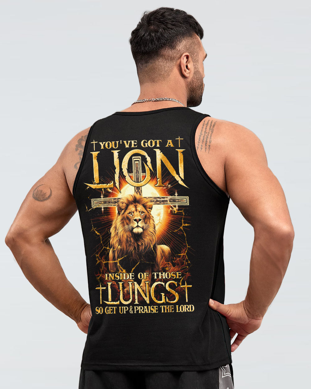 Lion In Lungs Men's All Over Print Shirt - Tytm1210234