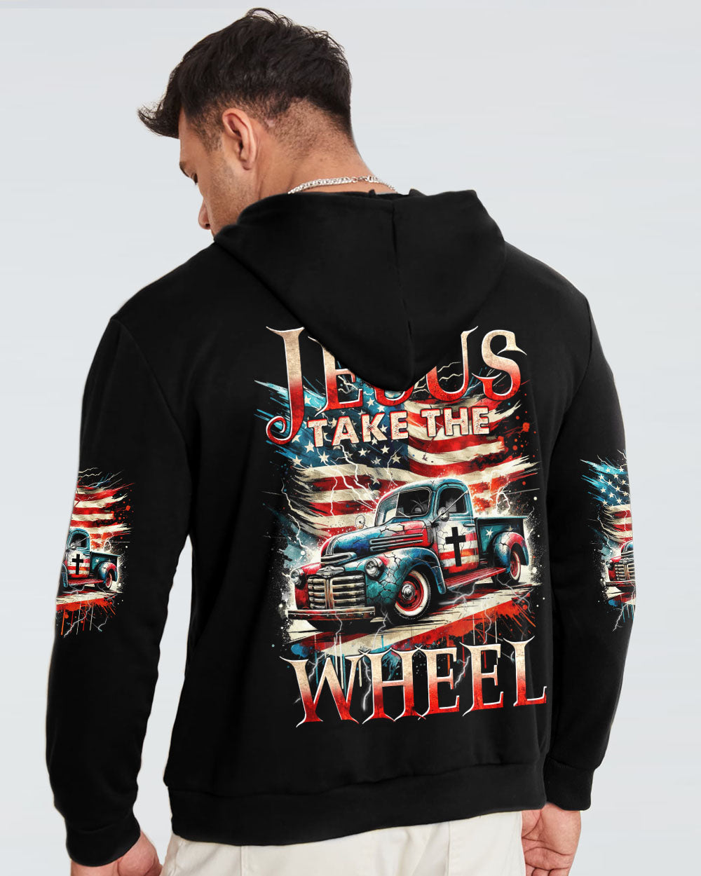 Jesus Take The Wheel Men's All Over Print Shirt - Tytm2011233