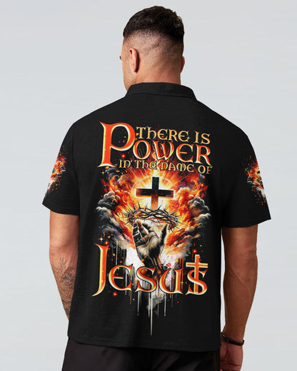 There Is Power In The Name Of Jesus Men's All Over Print Shirt - Tytm2201242