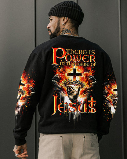 There Is Power In The Name Of Jesus Men's All Over Print Shirt - Tytm2201242