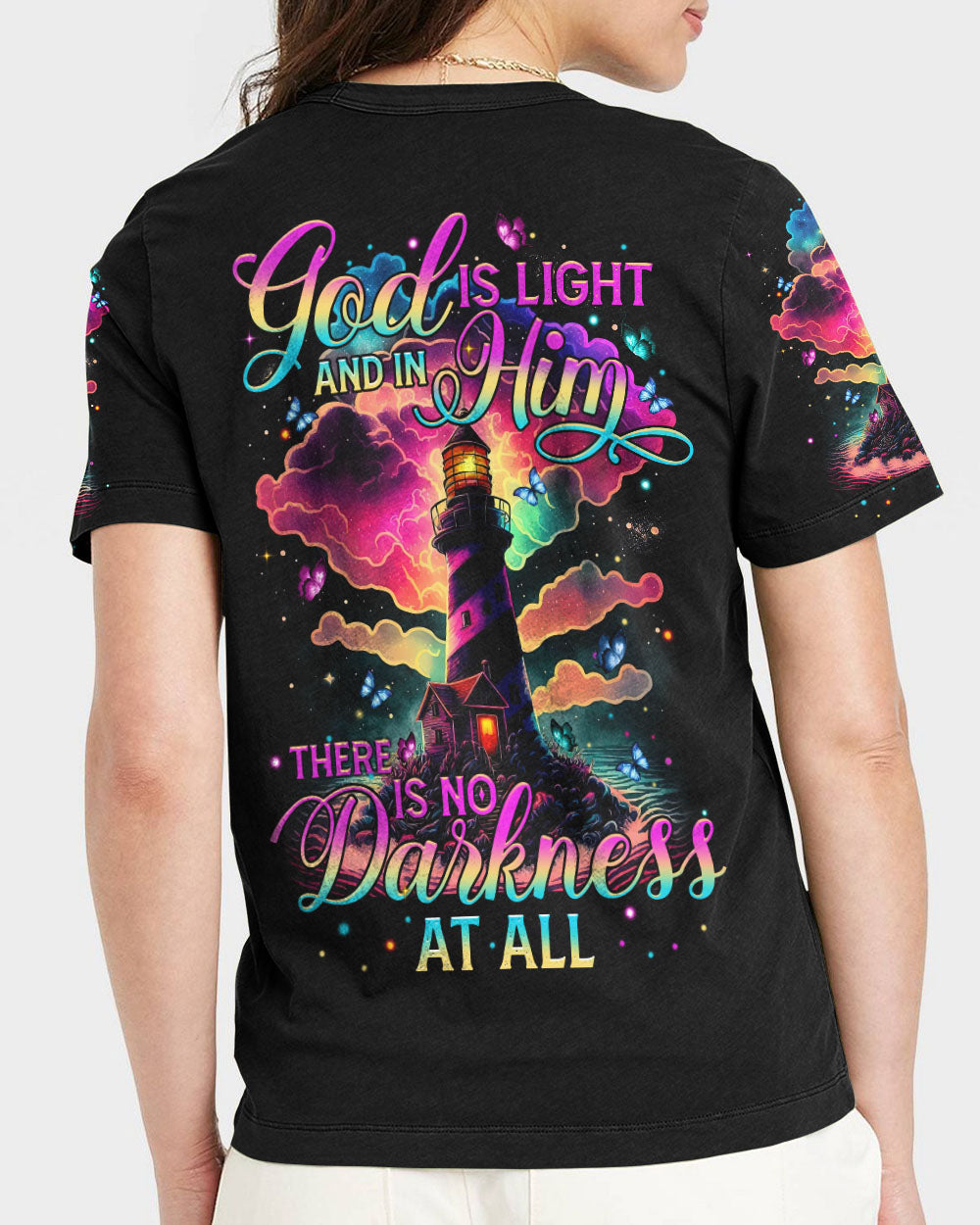 God Is Light Women's All Over Print Shirt - Tytm2508233