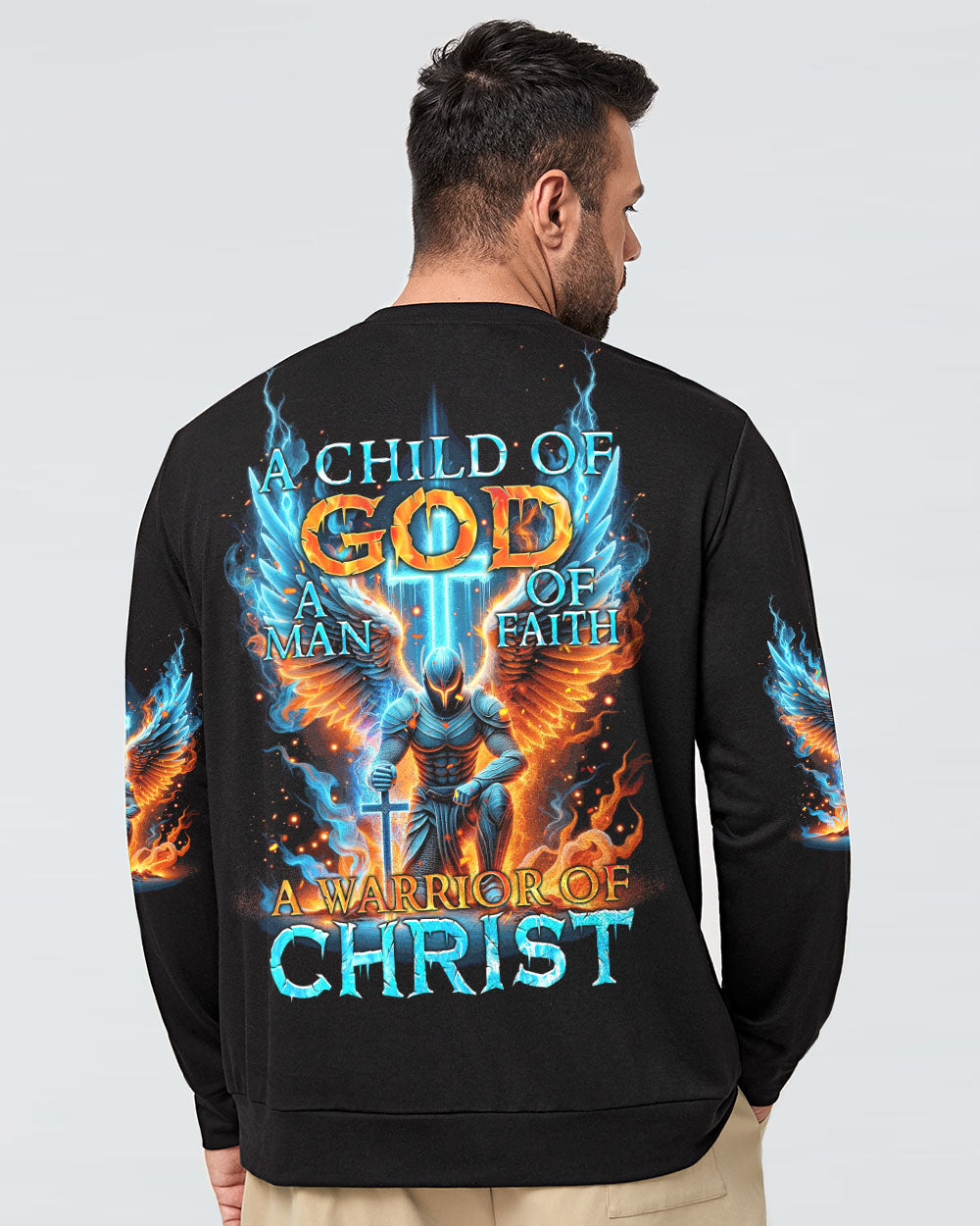 A Warrior Of Christ Men's All Over Print Shirt - Tytm2610233