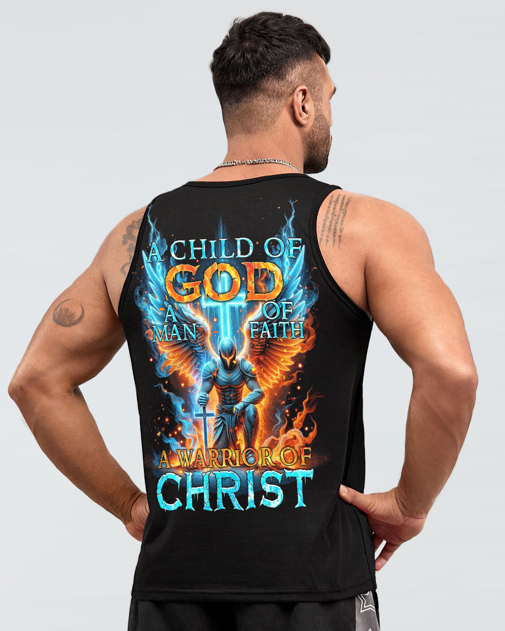 A Warrior Of Christ Men's All Over Print Shirt - Tytm2610233