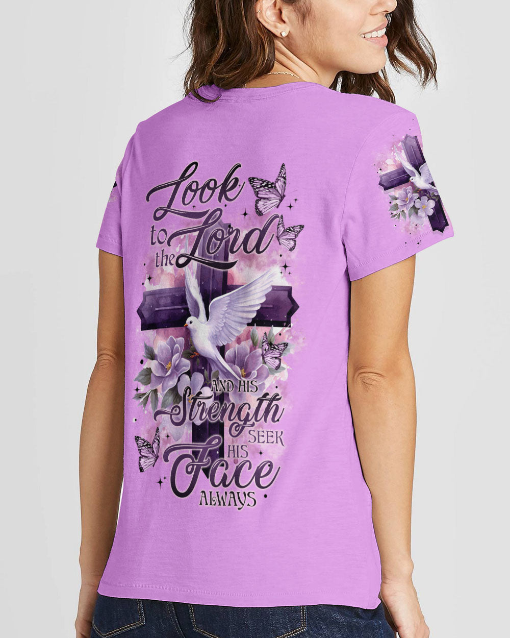 Look To The Lord Women's All Over Print Shirt - Tytm3108231