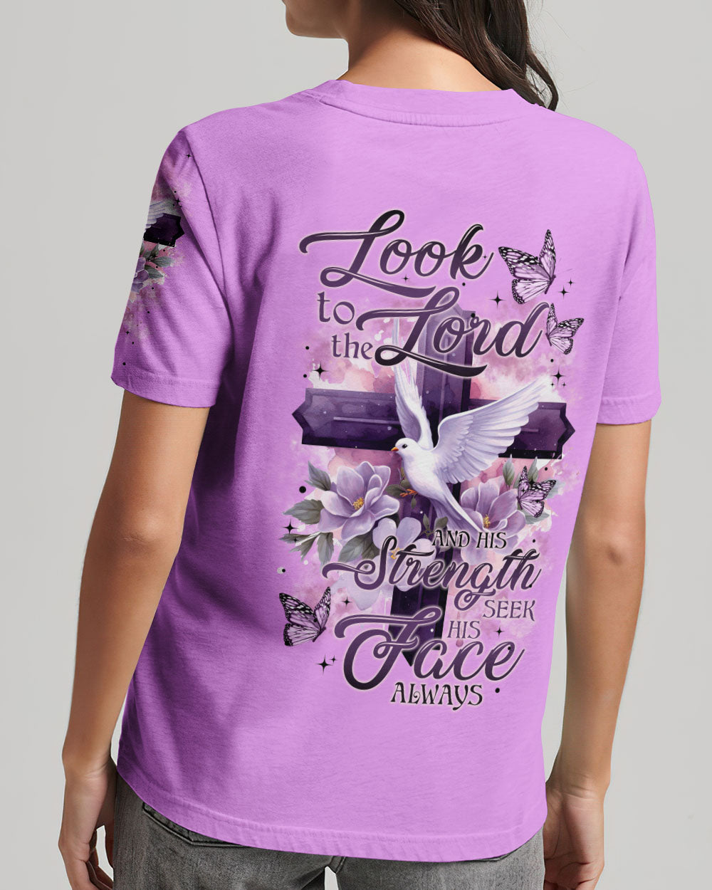 Look To The Lord Women's All Over Print Shirt - Tytm3108231