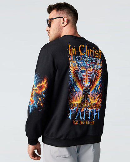 In Christ I Find Strength Men's All Over Print Shirt - Tytm3110234