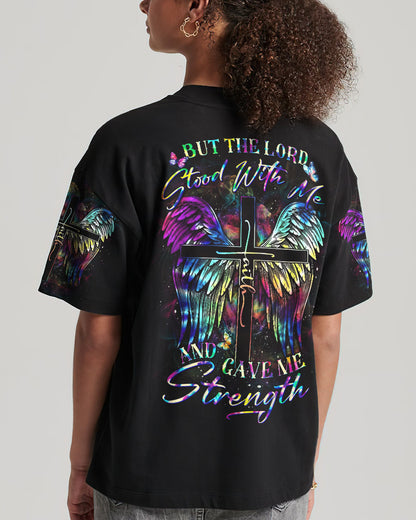 But The Lord Stood With Me Women's All Over Print Shirt - Yhdu1110233