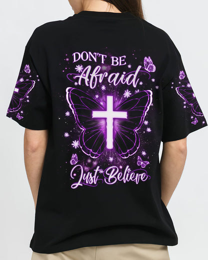 Don't Be Afraid Just Believe Women's All Over Print Shirt - Yhdu1309231