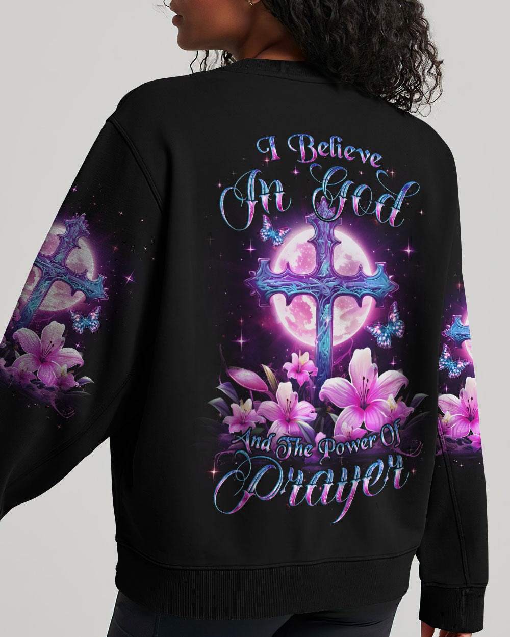 I Believe In God Women's All Over Print Shirt - Yhdu1611233