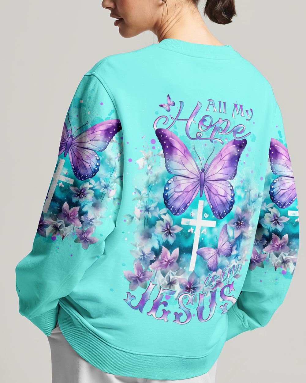 All My Hope Is In Jesus Women's All Over Print Shirt - Yhdu1711231