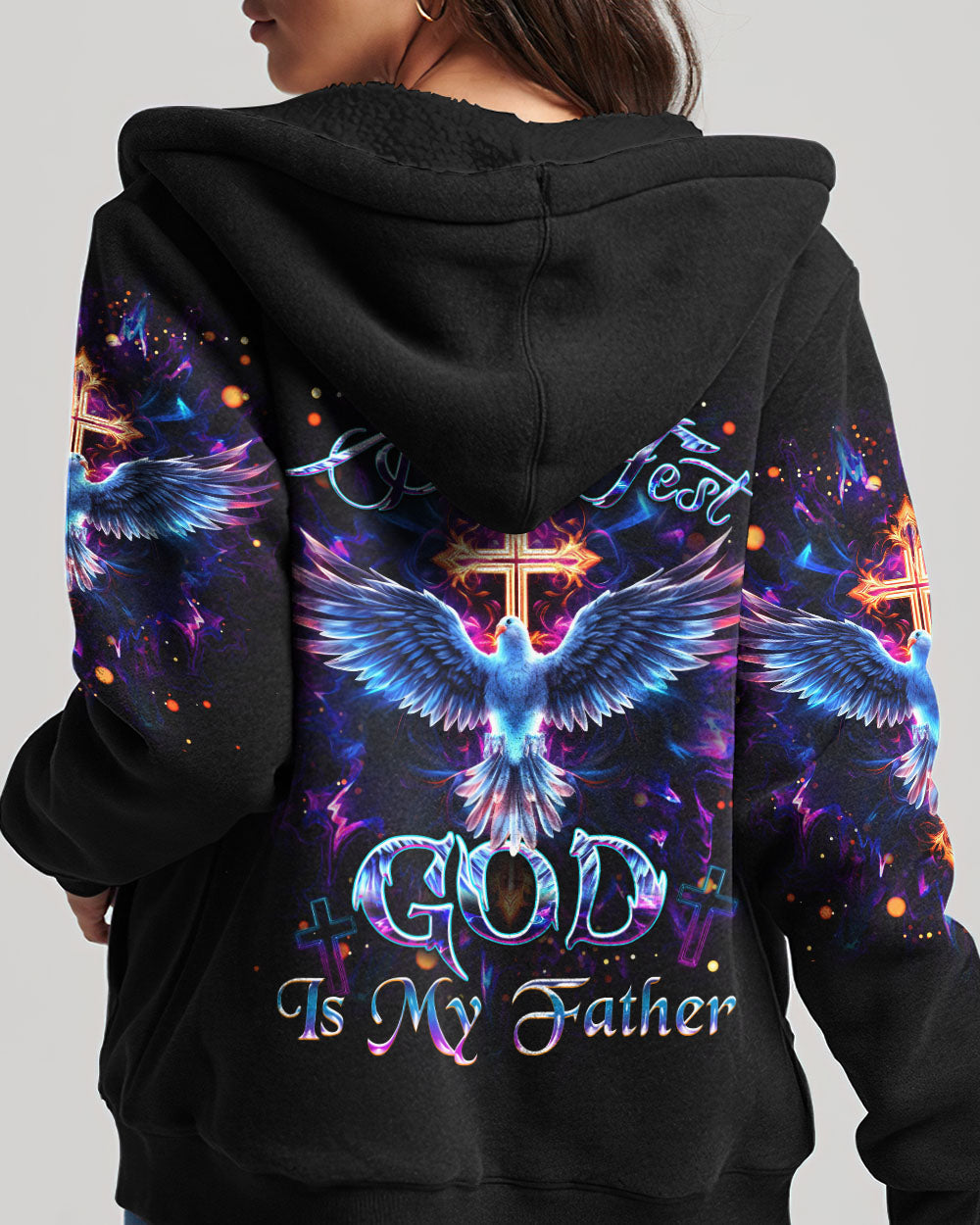 God Is My Father Women's All Over Print Shirt - Yhdu2010233