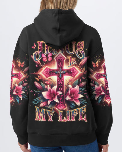 Jesus Is My Life Cross Women's All Over Print Shirt - Yhdu2911234