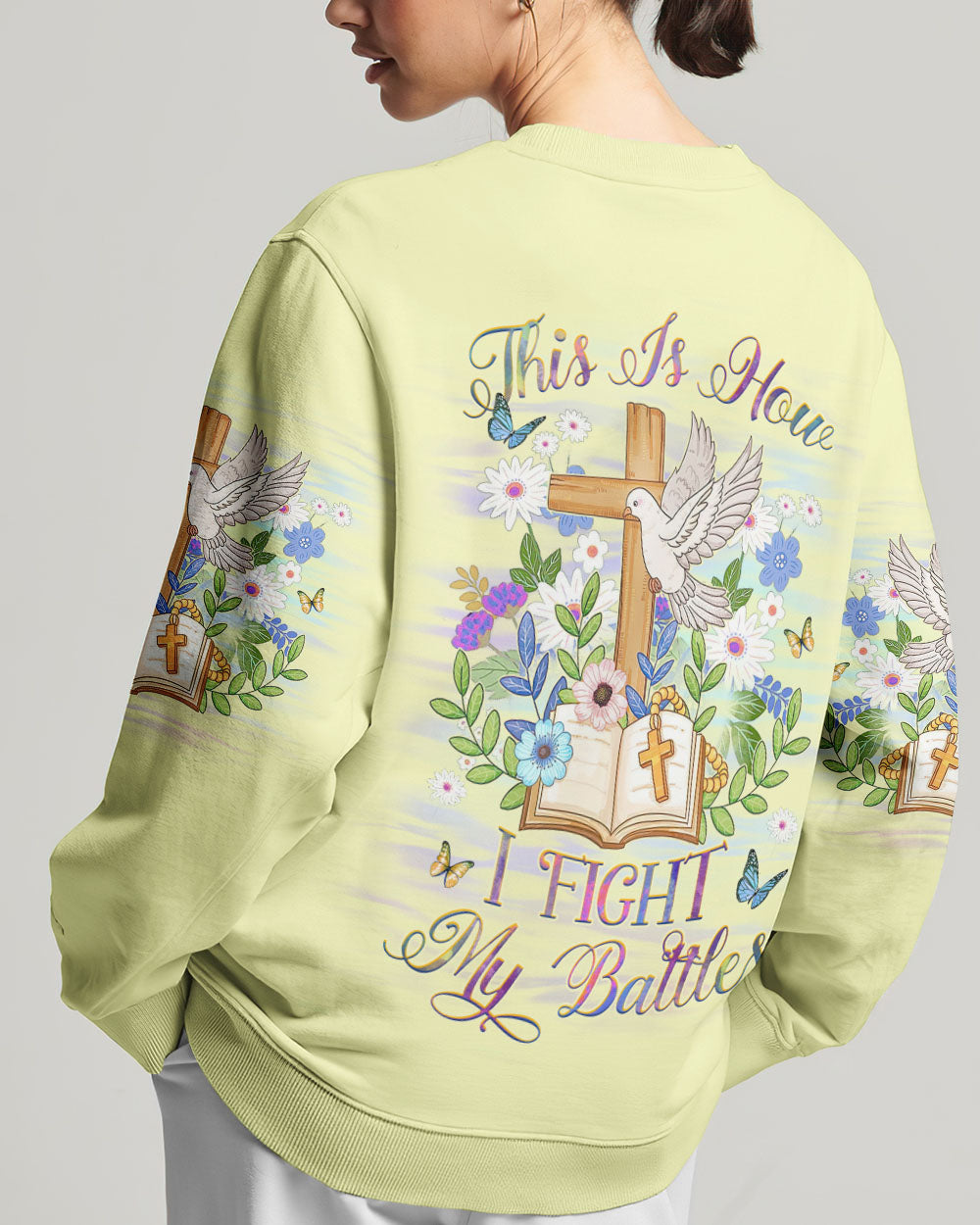 This Is How I Fight My Battles Women's All Over Print Shirt - Yhhg1409232