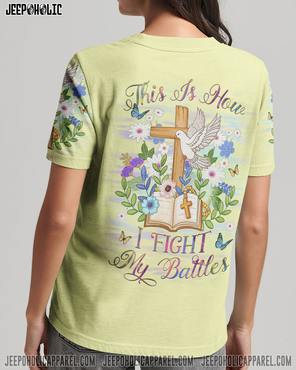 This Is How I Fight My Battles Women's All Over Print Shirt - Yhhg1409232