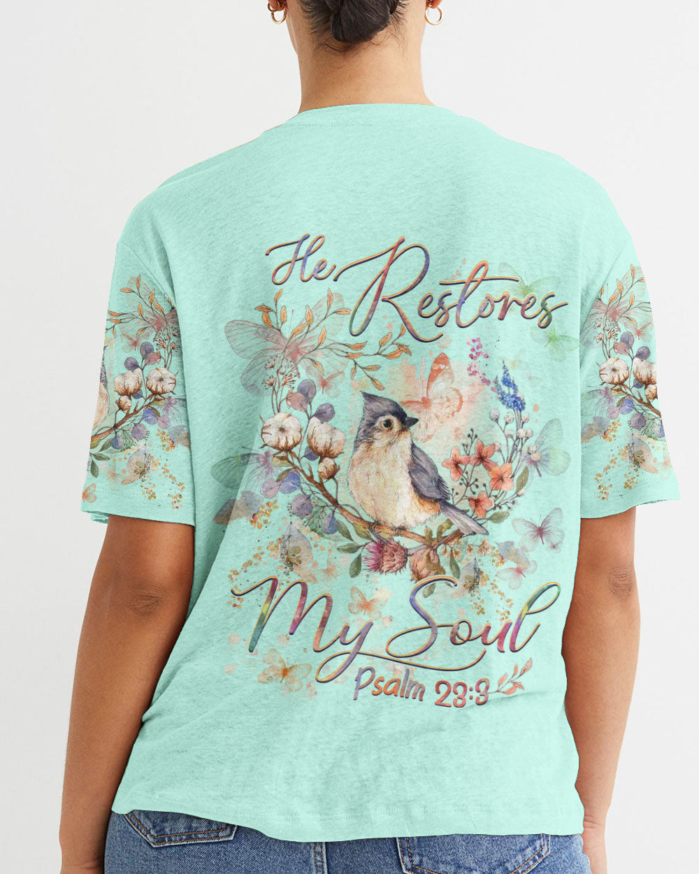 He Restores My Soul Women's All Over Print Shirt - Yhhg1809232