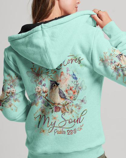 He Restores My Soul Women's All Over Print Shirt - Yhhg1809232