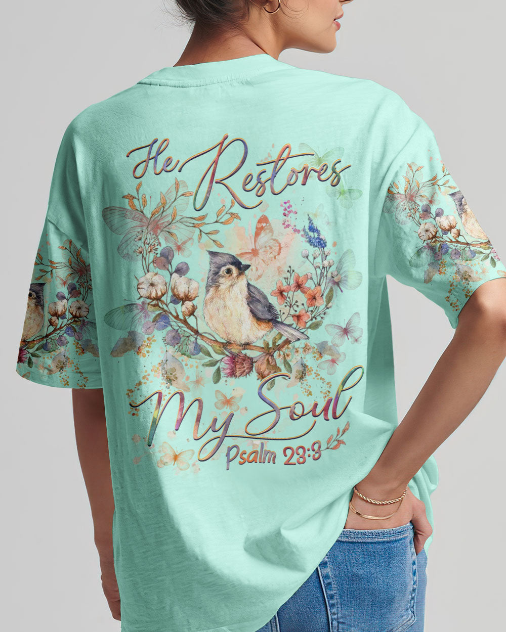 He Restores My Soul Women's All Over Print Shirt - Yhhg1809232