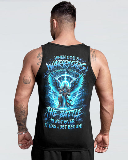 When God's Warriors Go Down On Their Knees Men's All Over Print Shirt - Yhhn0503244