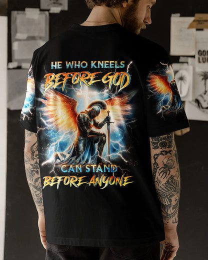 He Who Kneels Before God Warrior Men's All Over Print Shirt - Yhhn0812234