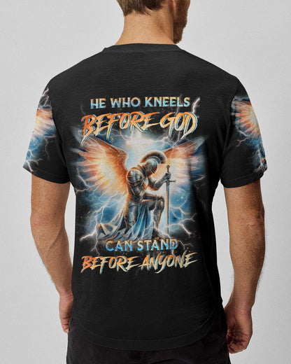 He Who Kneels Before God Warrior Men's All Over Print Shirt - Yhhn0812234