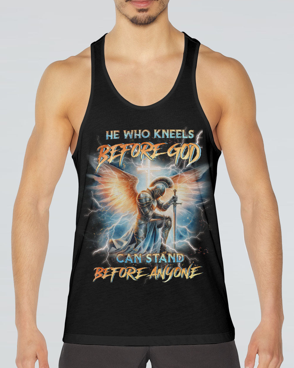 He Who Kneels Before God Warrior Men's All Over Print Shirt - Yhhn0812234