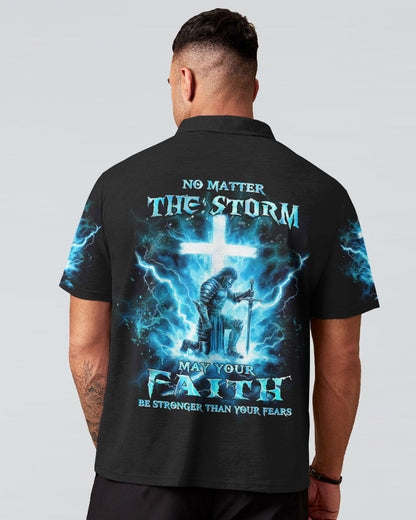 No Matter The Storm Men's All Over Print Shirt - Yhhn1207233