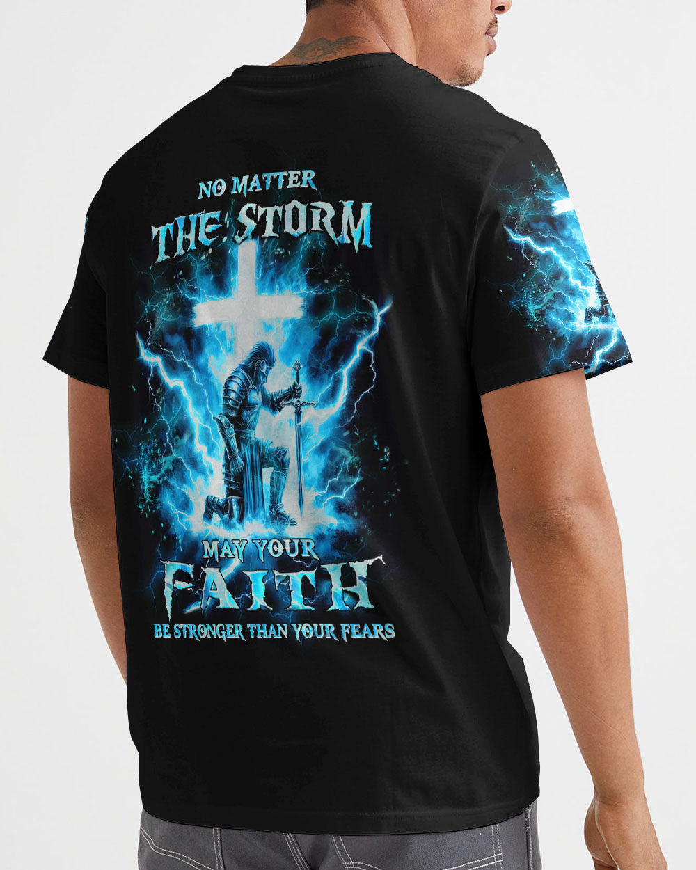 No Matter The Storm Men's All Over Print Shirt - Yhhn1207233