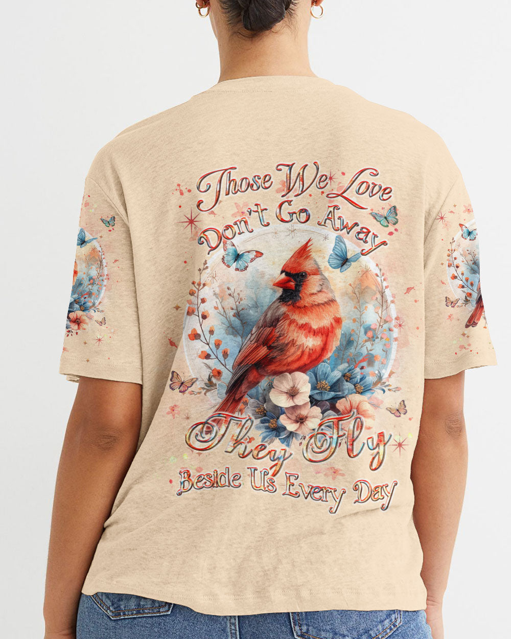 Those We Love Don't Go Away Cardinal Women's All Over Print Shirt - Yhhn1503243