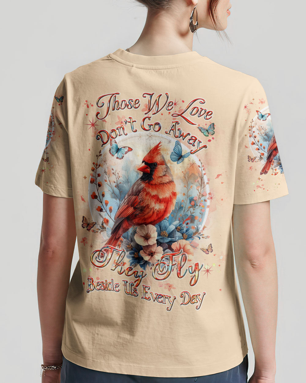 Those We Love Don't Go Away Cardinal Women's All Over Print Shirt - Yhhn1503243