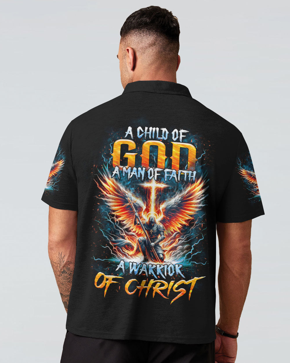 A Warrior Of Christ Men's All Over Print Shirt - Yhhn2002243