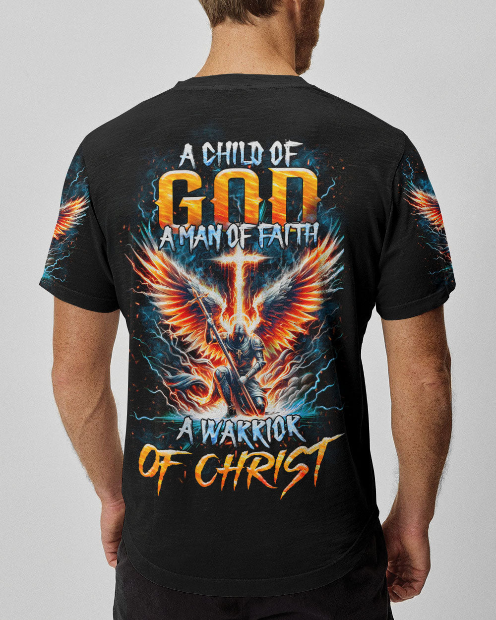 A Warrior Of Christ Men's All Over Print Shirt - Yhhn2002243